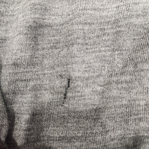 Flawed Brunello Cucinelli Men's Fine-Gauge Wool/Cashmere Zip Cardigan Size 54 - Picture 9 of 11